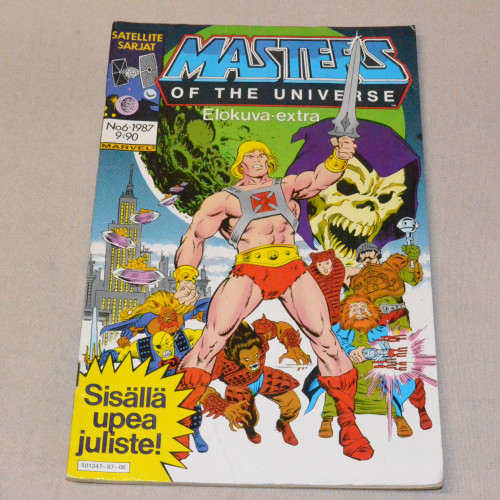 Masters of the Universe 6 - 1987 (juliste mukana)